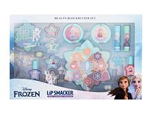 Balzám na rty Lip Smacker Disney Frozen Beauty Blockbuster Set 3,4 g poškozená krabička Kazeta