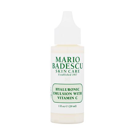 Mario Badescu Hyaluronic Emulsion With Vitamin C hydratační a rozjasňující pleťová emulze 29 ml pro ženy