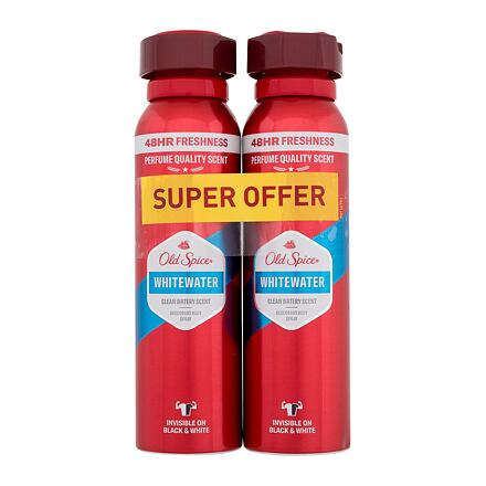 Old Spice Whitewater deospray bez obsahu hliníku 2x150 ml pro muže