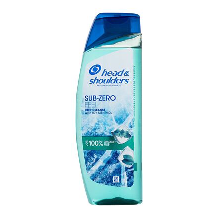 Head & Shoulders Sub-Zero Deep Cleanse chladivý šampon proti lupům a svědění 300 ml unisex