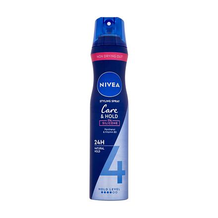 Nivea Care & Hold Regenerating Styling Spray lak na vlasy silná fixace 250 ml pro ženy