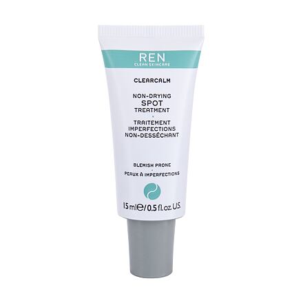 REN Clean Skincare Clearcalm 3 Non-Drying Spot Treatment lokální péče na akné 15 ml