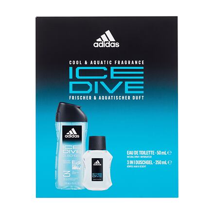 Adidas Ice Dive : EDT 50 ml + sprchový gel 250 ml pro muže