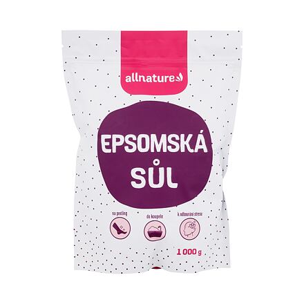 Allnature Epsom Salt sůl pro uvolnění svalů 1000 g unisex