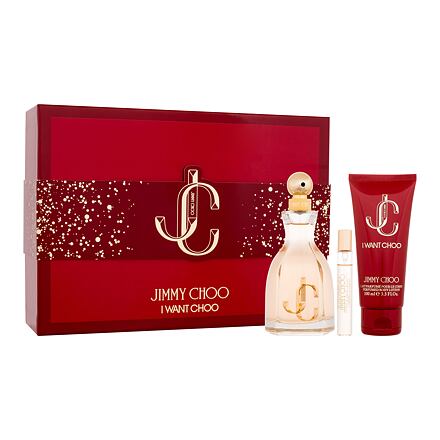 Jimmy Choo I Want Choo : EDP 100 ml + tělové mléko 100 ml + EDP 7,5 ml pro ženy