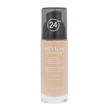 Revlon Colorstay Combination Oily Skin SPF15 make-up pro smíšenou až mastnou pleť 30 ml odstín 200 Nude