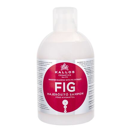 Kallos Cosmetics Fig vyživující šampon pro slabé a poškozené vlasy 1000 ml pro ženy