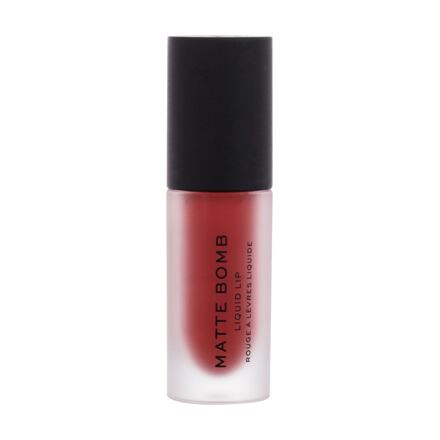 Makeup Revolution London Matte Bomb matná tekutá rtěnka 4.6 ml odstín lure red