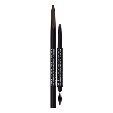 NYX Professional Makeup Precision Brow Pencil tužka na obočí s kartáčkem 0.13 g odstín 02 Taupe