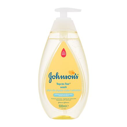 Johnson´s Top-to-Toe Wash jemný mycí gel na pokožku i vlasy 500 ml pro děti