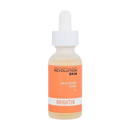 Revolution Skincare Brighten Brightening Blend Oil rozjasňující pleťový olej 30 ml pro ženy