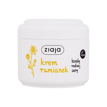 Ziaja Chamomile Face Cream hydratační pleťový krém s heřmánkem 100 ml pro ženy
