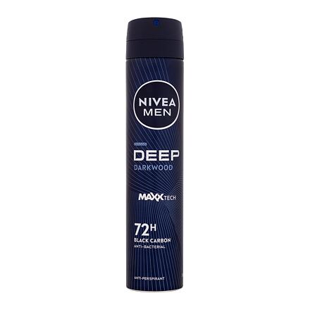 Nivea Men Deep Black Carbon deospray antiperspirant 200 ml pro muže