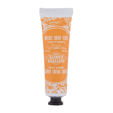 Institut Karité Shea Hand Cream Almond & Honey hydratační krém na ruce s vůní mandlí a medu 30 ml pro ženy