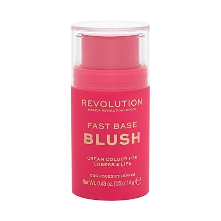 Makeup Revolution London Fast Base Blush tvářenka v tyčince 14 g odstín Rose