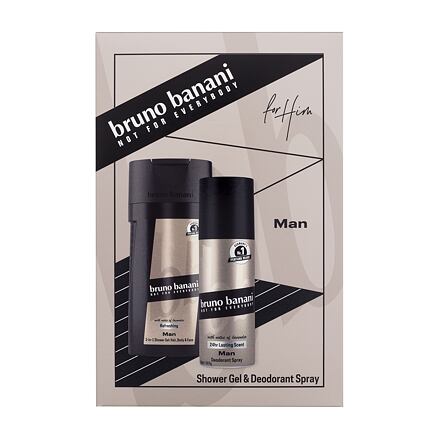 Bruno Banani Man With Notes Of Lavender : deodorant 150 ml + sprchový gel 250 ml pro muže
