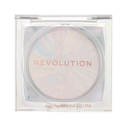 Makeup Revolution London Mood Switch Aura Powder rozjasňující kompaktní pudr 3.5 g odstín Prism