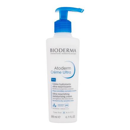 BIODERMA Atoderm Crème Ultra With a Pump vyživující a hydratační tělový krém pro normální až suchou a citlivou pokožku 200 ml unisex