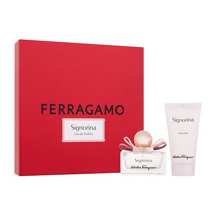 Ferragamo Signorina : EDP 30 ml + tělové mléko 50 ml pro ženy