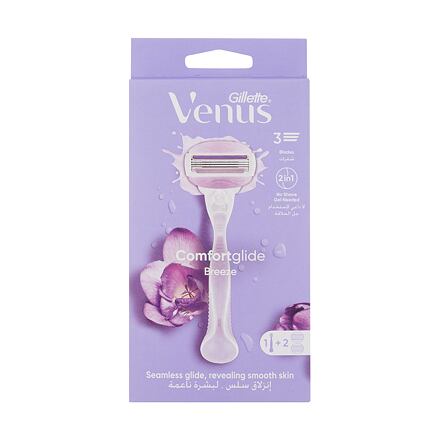 Gillette Venus ComfortGlide Breeze : holicí strojek 1 ks + náhradní hlavice 1 ks pro ženy