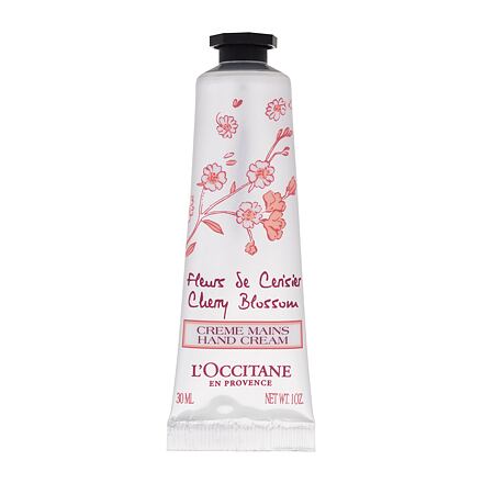 L'Occitane Cherry Blossom krém na ruce s třešňovou vůní 30 ml pro ženy