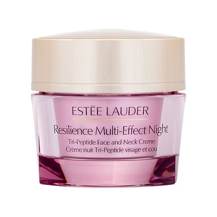 Estée Lauder Resilience Multi-Effect Night Tri-Peptide Face And Neck Creme noční liftingový krém na obličej a krk 50 ml pro ženy