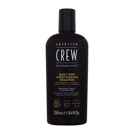 American Crew Daily Deep Moisturizing hydratační šampon pro každodenní použití 250 ml pro muže