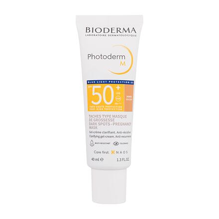 BIODERMA Photoderm M SPF50+ tónující opalovací krém na obličej proti melasmě 40 ml odstín golden unisex