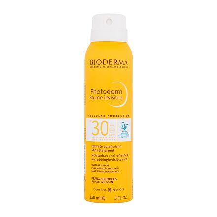 BIODERMA Photoderm Invisible Mist SPF30 voděodolná hydratační a osvěžující opalovací mlha 150 ml