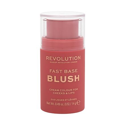 Makeup Revolution London Fast Base Blush tvářenka v tyčince 14 g odstín Bare