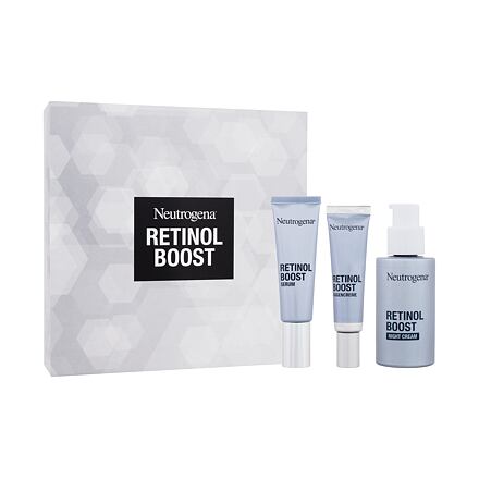 Neutrogena Retinol Boost : noční pleťový krém Retinol Boost Night Cream 50 ml + denní pleťové sérum Retinol Boost Serum 30 ml + oční krém Retinol Boost Eye Cream 15 ml unisex