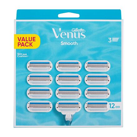 Gillette Venus Smooth náhradní břit 12 ks pro ženy