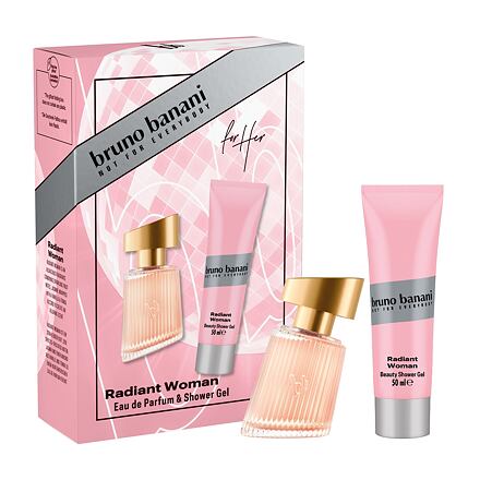 Bruno Banani Radiant Woman : EDP 30 ml + sprchový gel 50 ml pro ženy