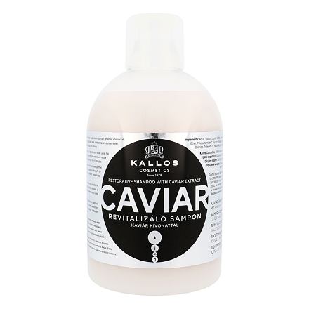 Kallos Cosmetics Caviar Restorative šampon pro lesk a hebkost vlasů 1000 ml pro ženy