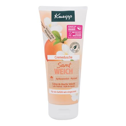 Kneipp As Soft As Velvet Body Wash Apricot & Marula hydratační sprchový gel s vůní meruňkového mléka 200 ml pro ženy