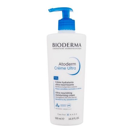 BIODERMA Atoderm Crème Ultra vyživující a hydratační tělový krém pro normální až suchou a citlivou pokožku 500 ml unisex