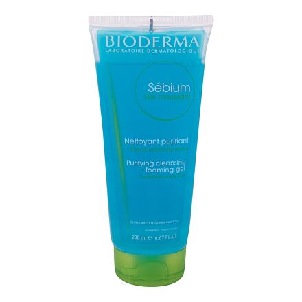 BIODERMA Sébium Gel Moussant pěnivý čisticí gel pro mastnou a smíšenou pleť 200 ml pro ženy