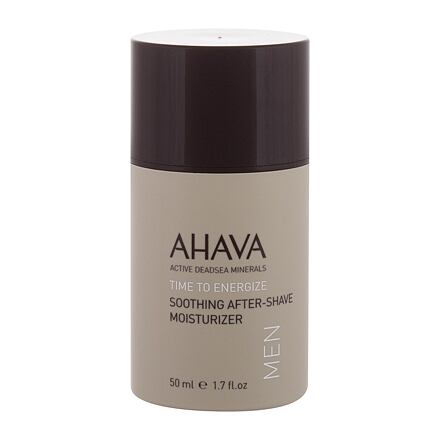 AHAVA Men Time To Energize zjemňující a hydratační krém po holení 50 ml pro muže