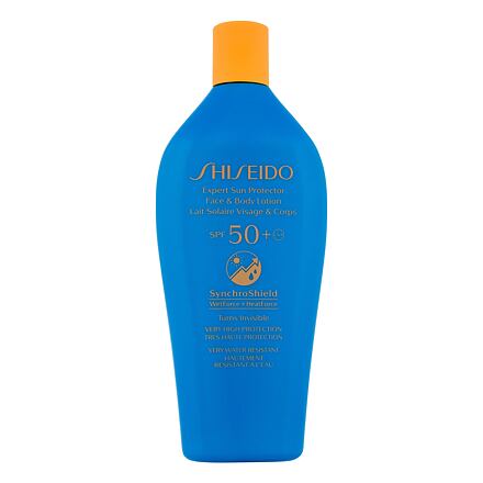 Shiseido Expert Sun Face & Body Lotion SPF50+ opalovací mléko na tělo i obličej 300 ml