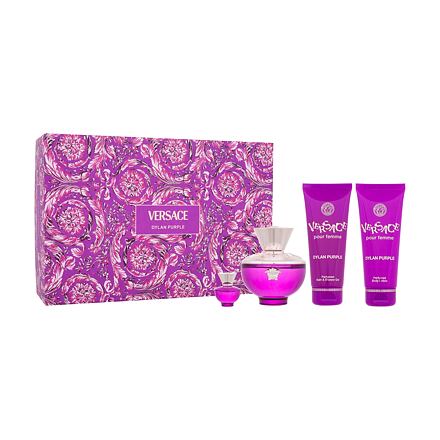 Versace Pour Femme Dylan Purple : EDP 100 ml + EDP 5 ml + sprchový gel 100 ml + tělové mléko 100 ml pro ženy