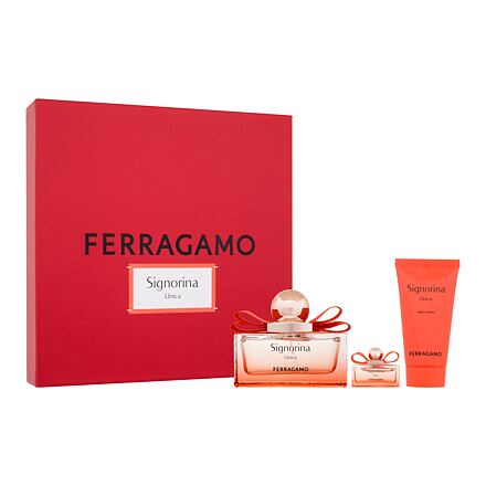 Ferragamo Signorina Unica : EDP 100 ml + tělové mléko 50 ml + EDP 5 ml pro ženy