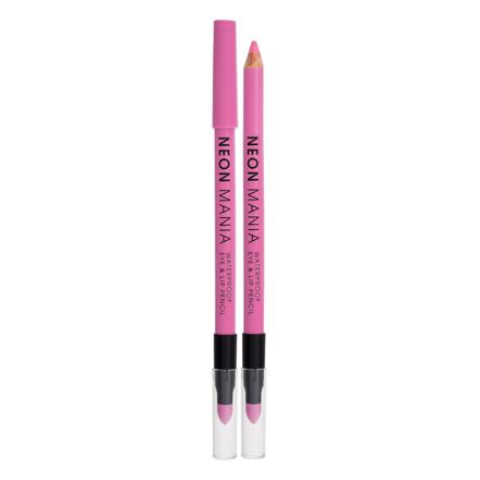 Dermacol Neon Mania Waterproof Eye & Lip Pencil voděodolná tužka na oči a rty 1.1 g odstín 1