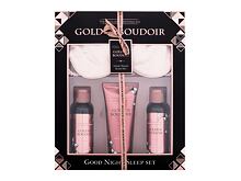 Tělové mléko The Indulgent Bathing Co. Golden Boudoir Good Night Sleep Set 100 ml Kazeta