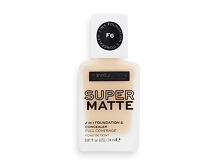 Make-up Revolution Relove Super Matte 2 in 1 Foundation & Concealer 24 ml F6