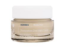 Noční pleťový krém Korres White Pine Restorative Overnight Facial Cream 40 ml poškozená krabička