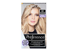 Barva na vlasy L'Oréal Paris Préférence 60 ml 8.1