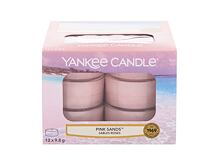 Vonná svíčka Yankee Candle Pink Sands 117,6 g vada zbarvení