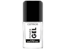 Lak na nehty Catrice Power Gel Base & Top Coat 10,5 ml