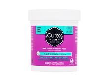 Odlakovač nehtů Cutex Nail Polish Away Nail Polish Remover Pads 30 ks