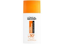 Opalovací přípravek na obličej L'Oréal Paris Men Expert Hydra Energetic Invisible Anti-UV Fluid SPF50+ 50 ml